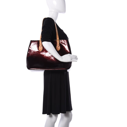 Louis Vuitton Vernis Brentwood Amarante 2 of 8