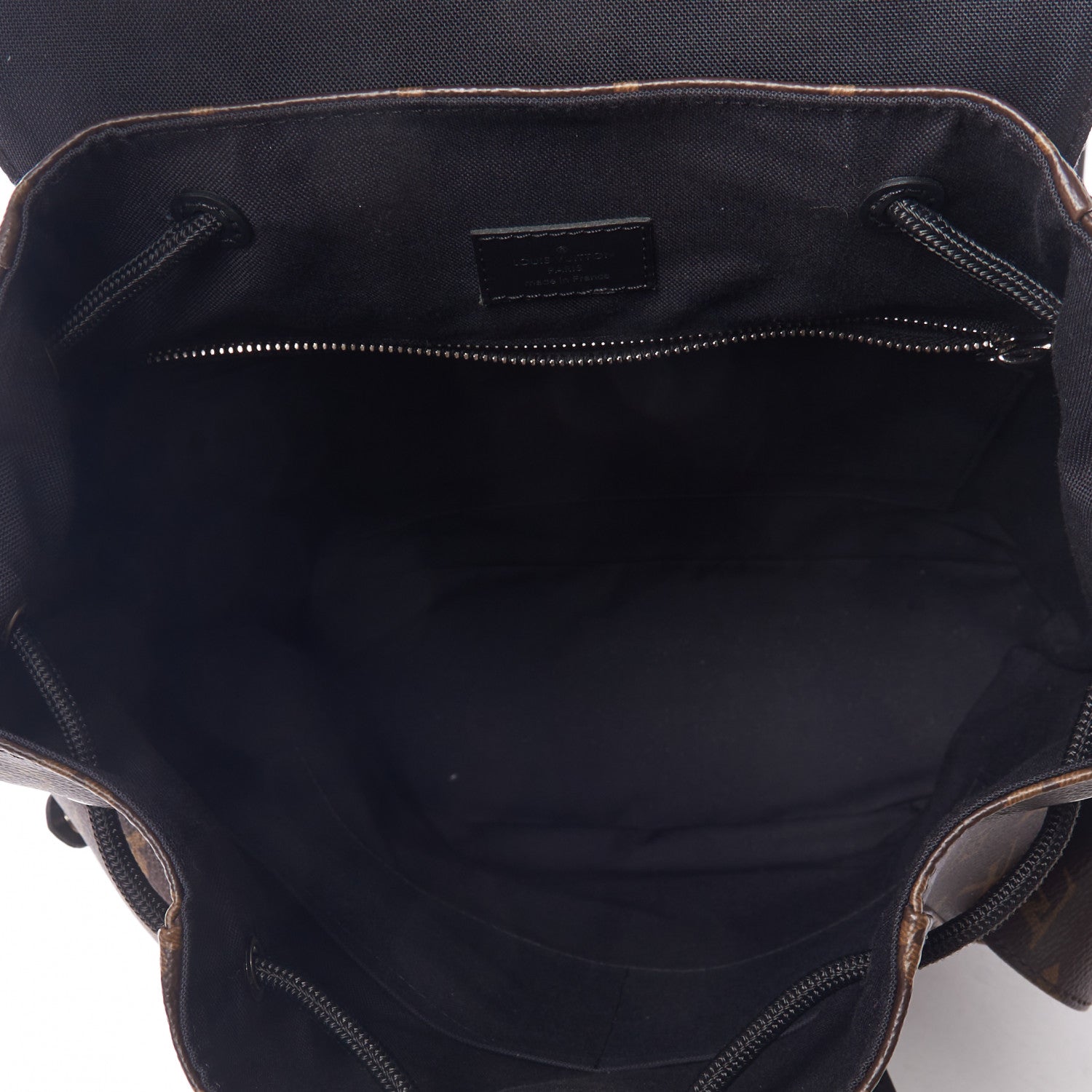Louis Vuitton Monogram Macassar Christopher PM Backpack 7 of 8