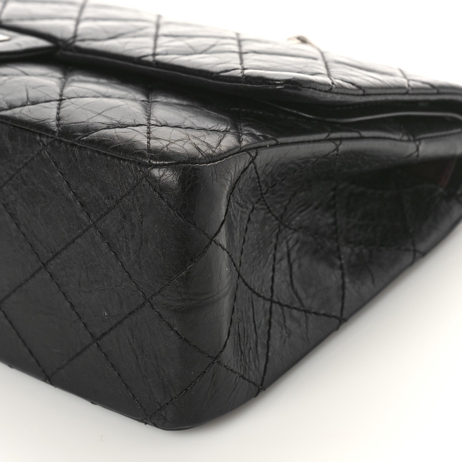 Chanel Aged Calfskin Quilted 2.55 Reissue 227 Flap Black 9 of 9