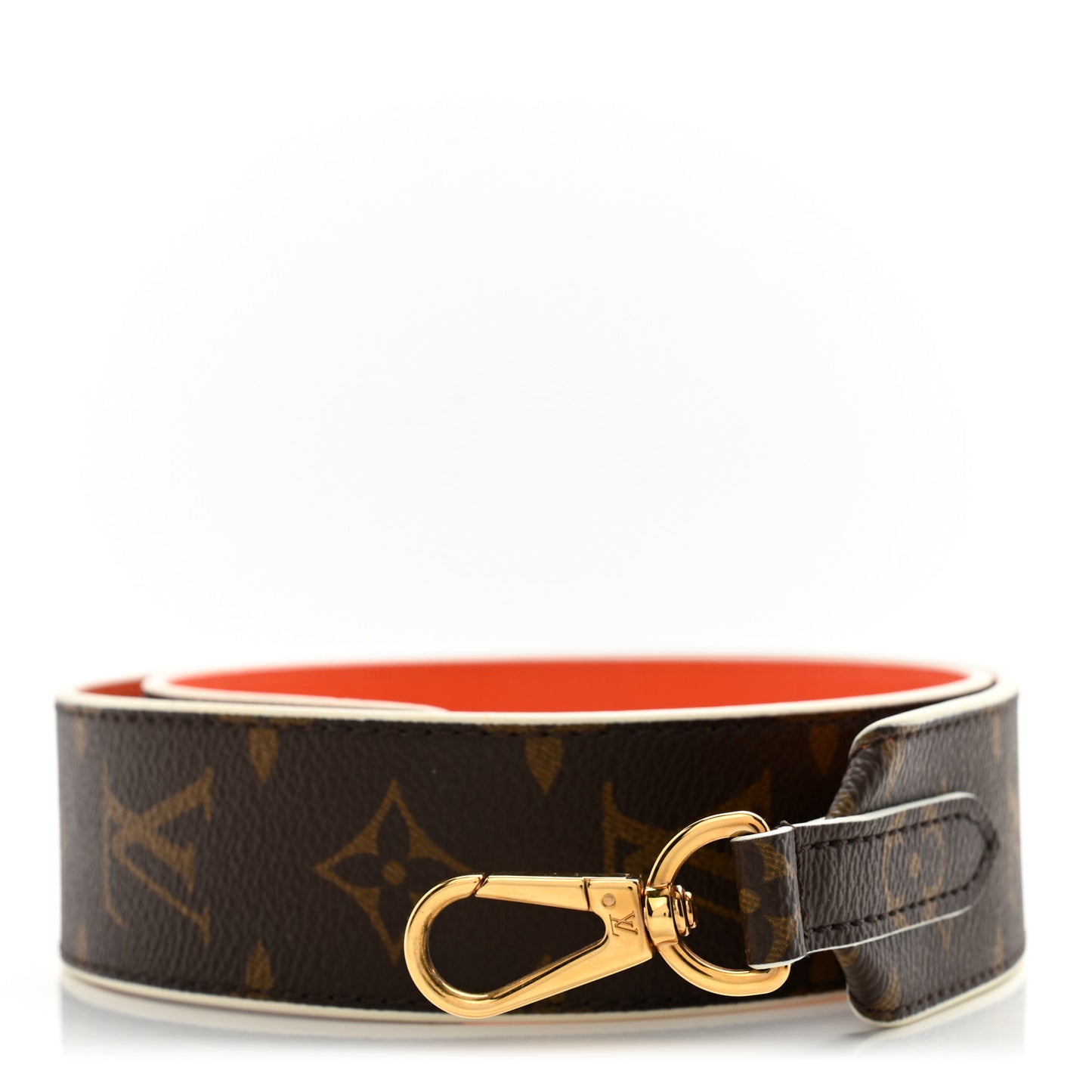 Monogram Bandouliere Shoulder Strap Orange