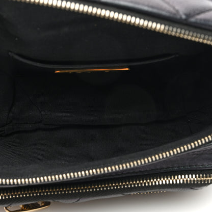 Chanel Iridescent Calfskin Quilted All About Waist Belt Bag Black 5 of 10