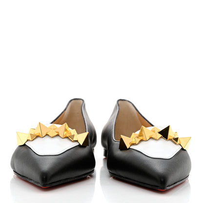 Christian Louboutin Nappa Miss Constella Flats 38.5 Black 2 of 8