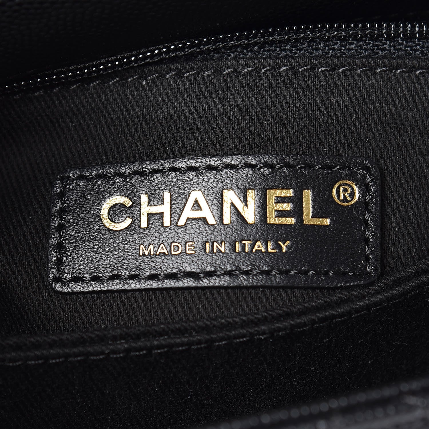 Chanel Caviar Lizard Embossed Quilted Mini Coco Handle Flap Black 8 of 10