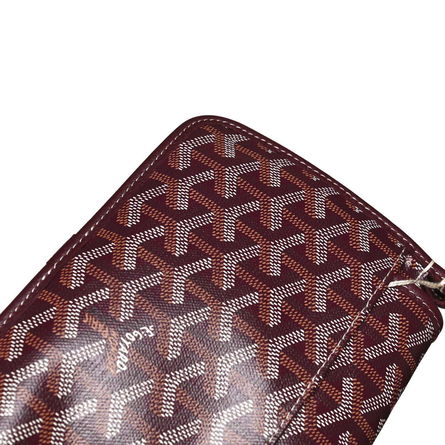 Goyardine Plumet Wallet Clutch Burgundy