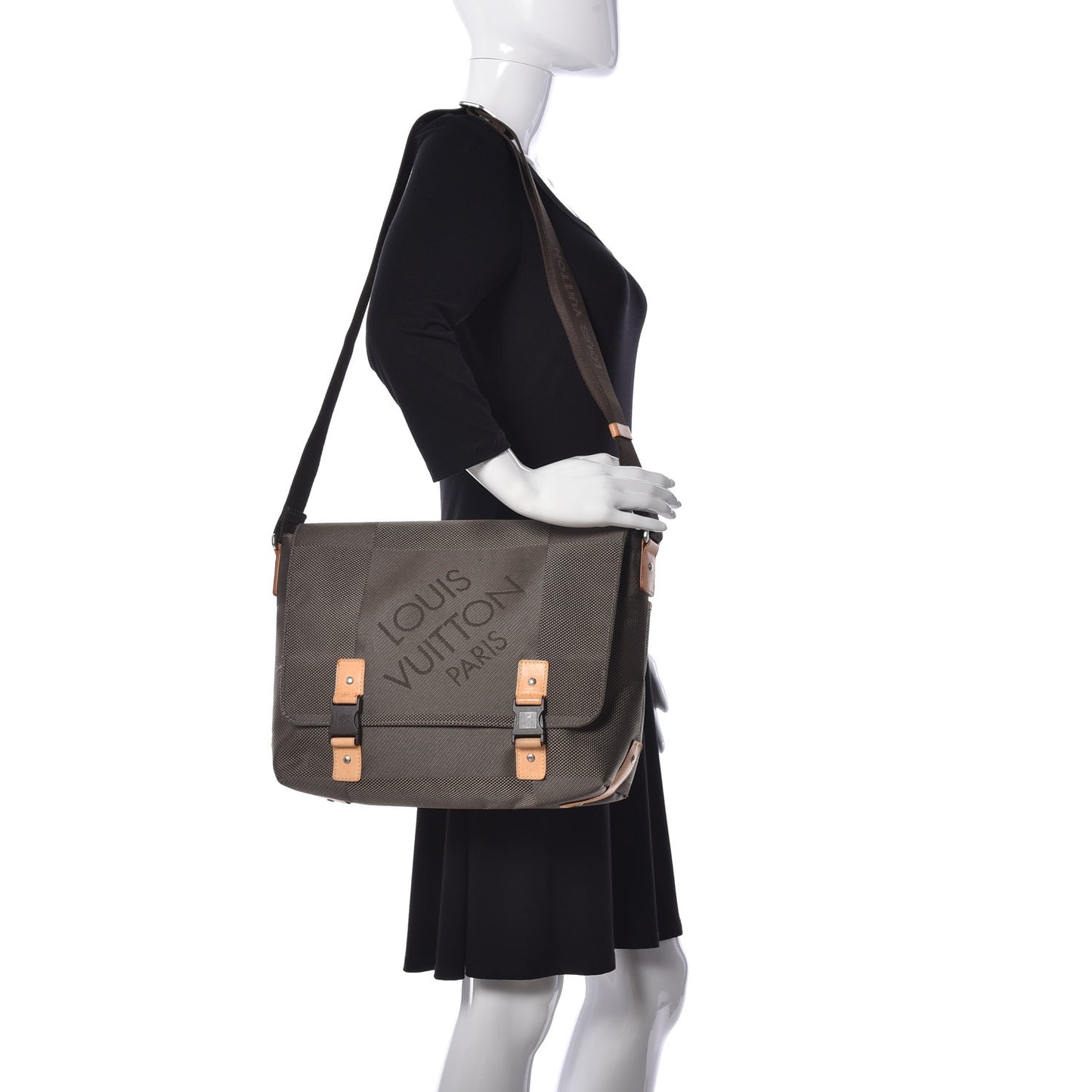 Damier Geant Loup Messenger Bag Terre