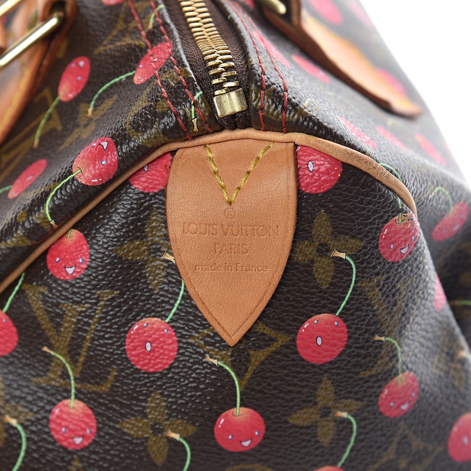 Louis Vuitton Monogram Cerises Speedy 25 5 of 7