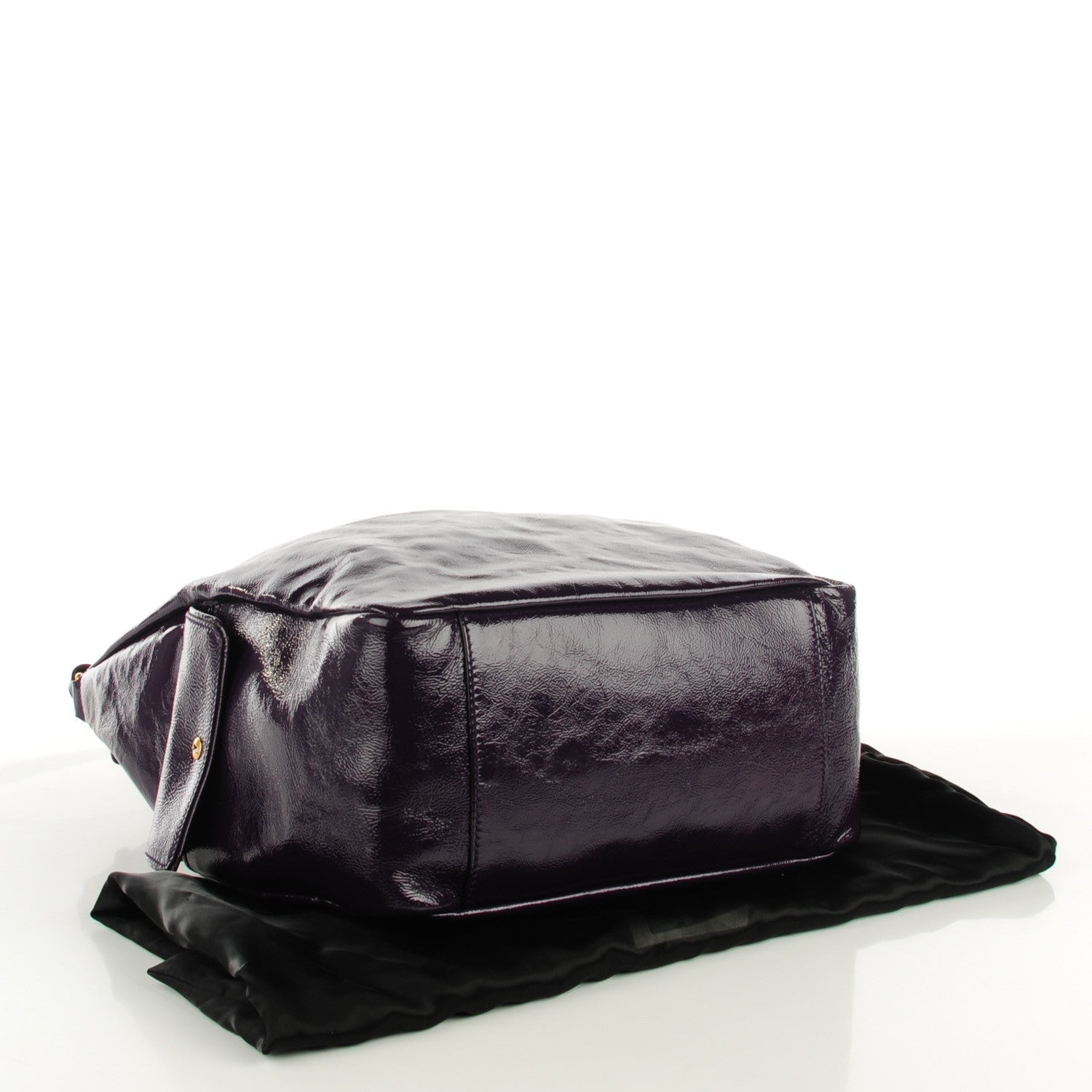 Saint Laurent Patent Large Multy Hobo Purple 4 of 7