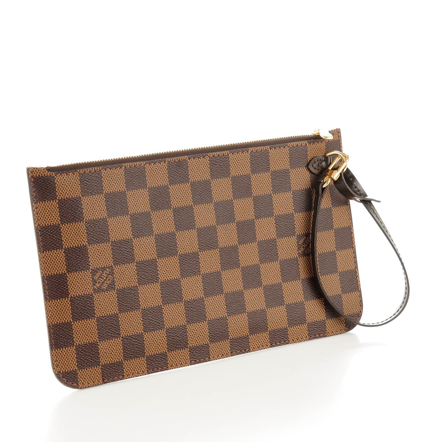 Louis Vuitton Damier Ebene Neverfull MM GM Pochette 3 of 8
