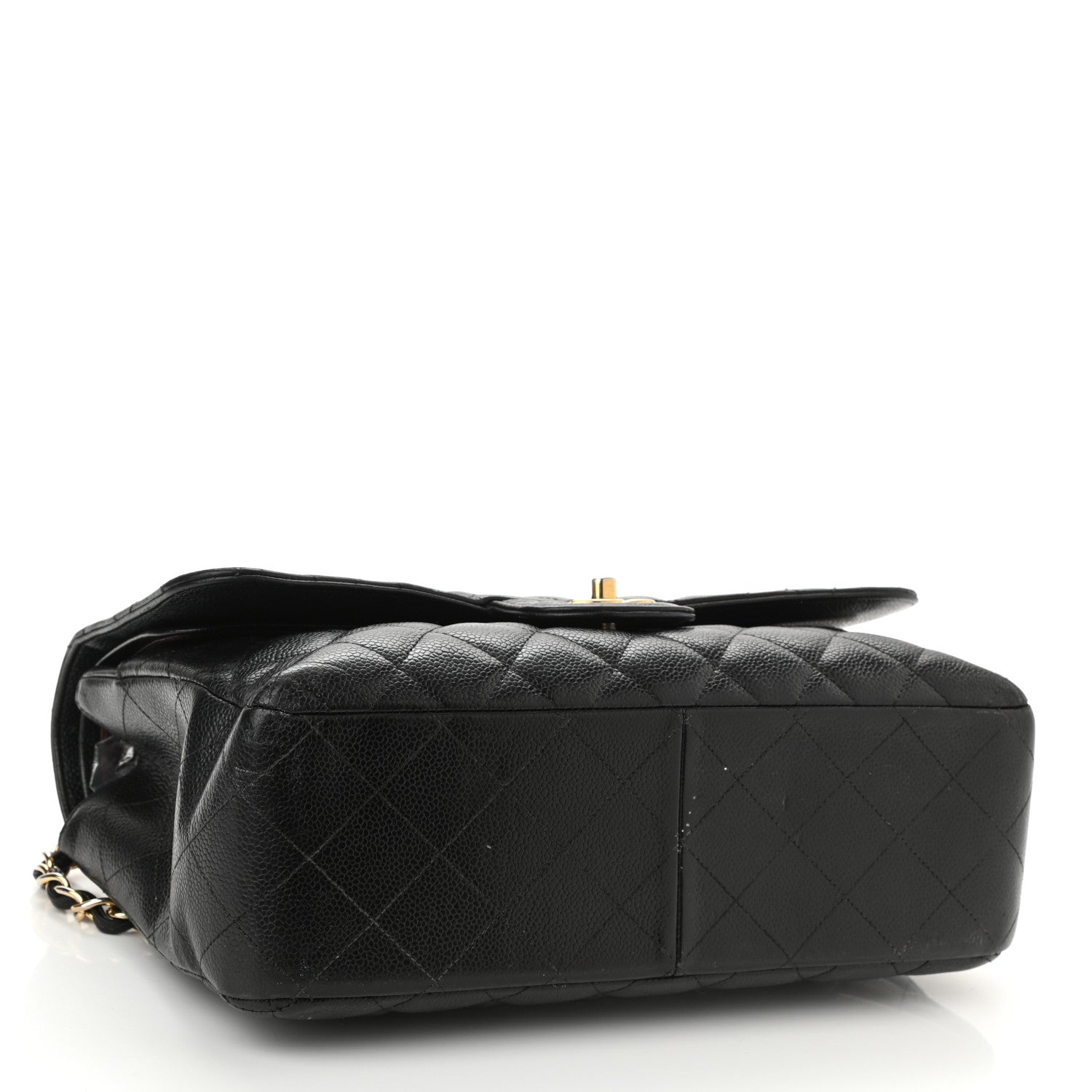 Chanel Caviar Quilted Jumbo Double Flap Black 4 of 16