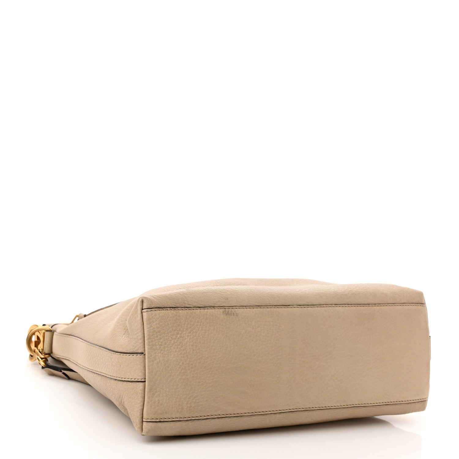 Gucci Pebbled Calfskin Small Miss GG Hobo Beige 4 of 12