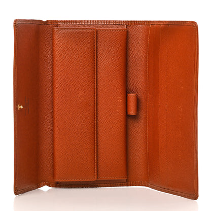 Louis Vuitton Epi Porte Tresor International Wallet Kenyan Fawn 5 of 7