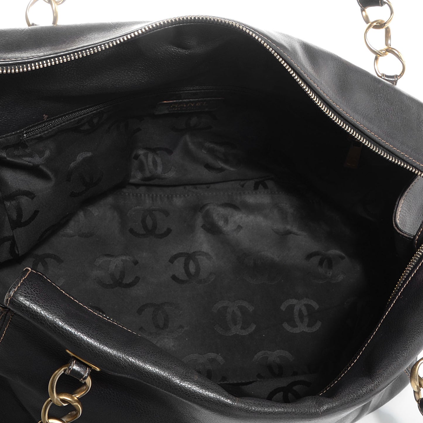 Leather CC Bag Black