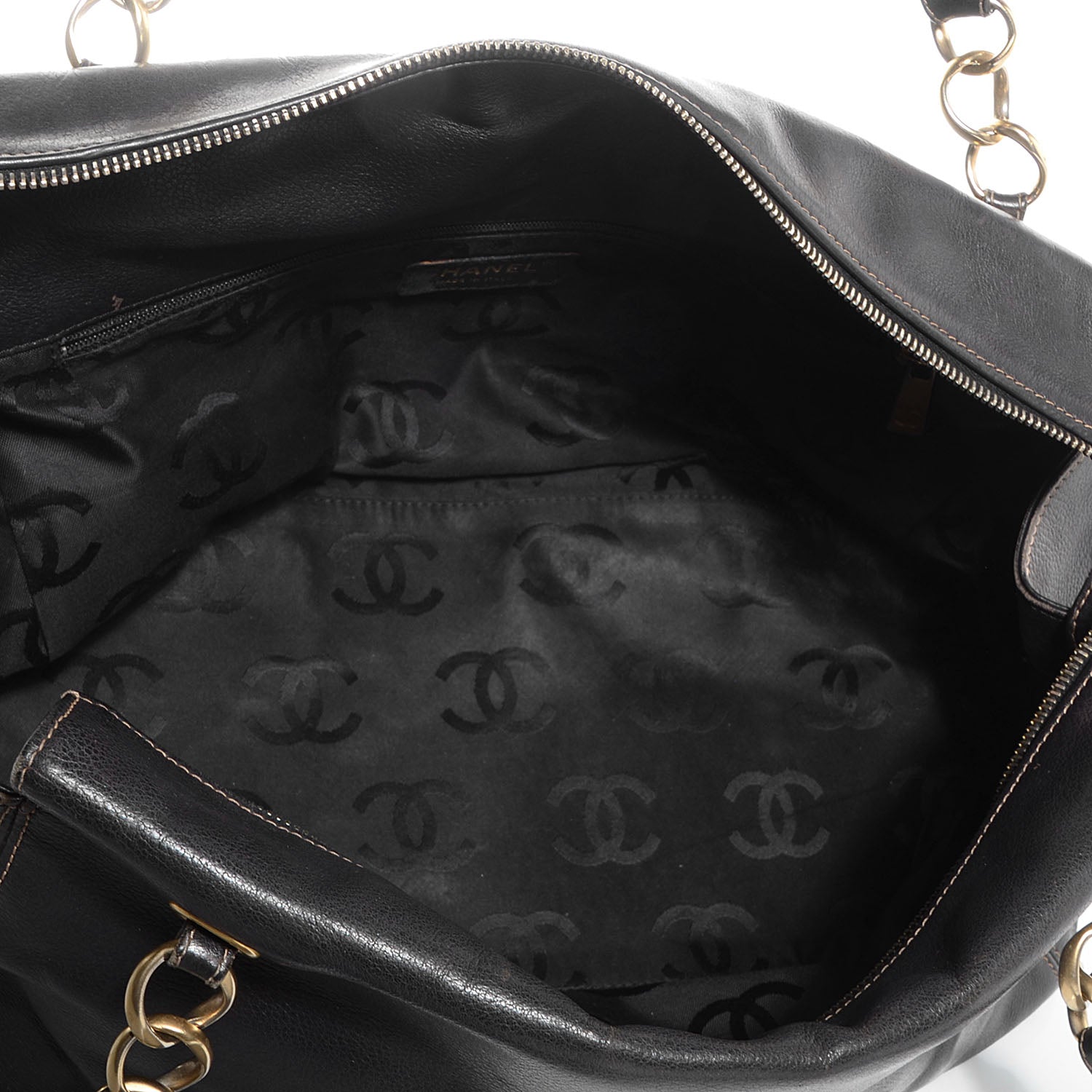 Chanel Leather CC Bag Black 8 of 16