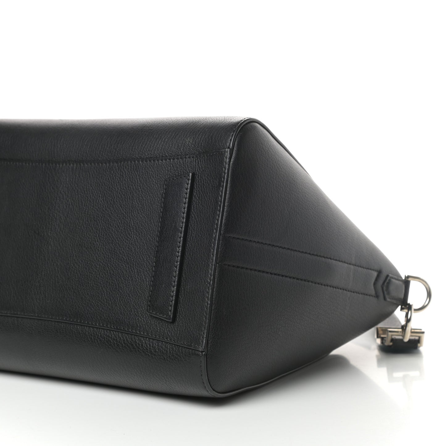 Sugar Goatskin Medium Antigona Black