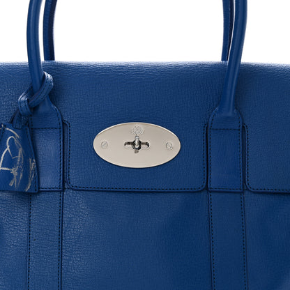 Mulberry Shiny Goatskin Bayswater Cosmic Blue 7 of 18