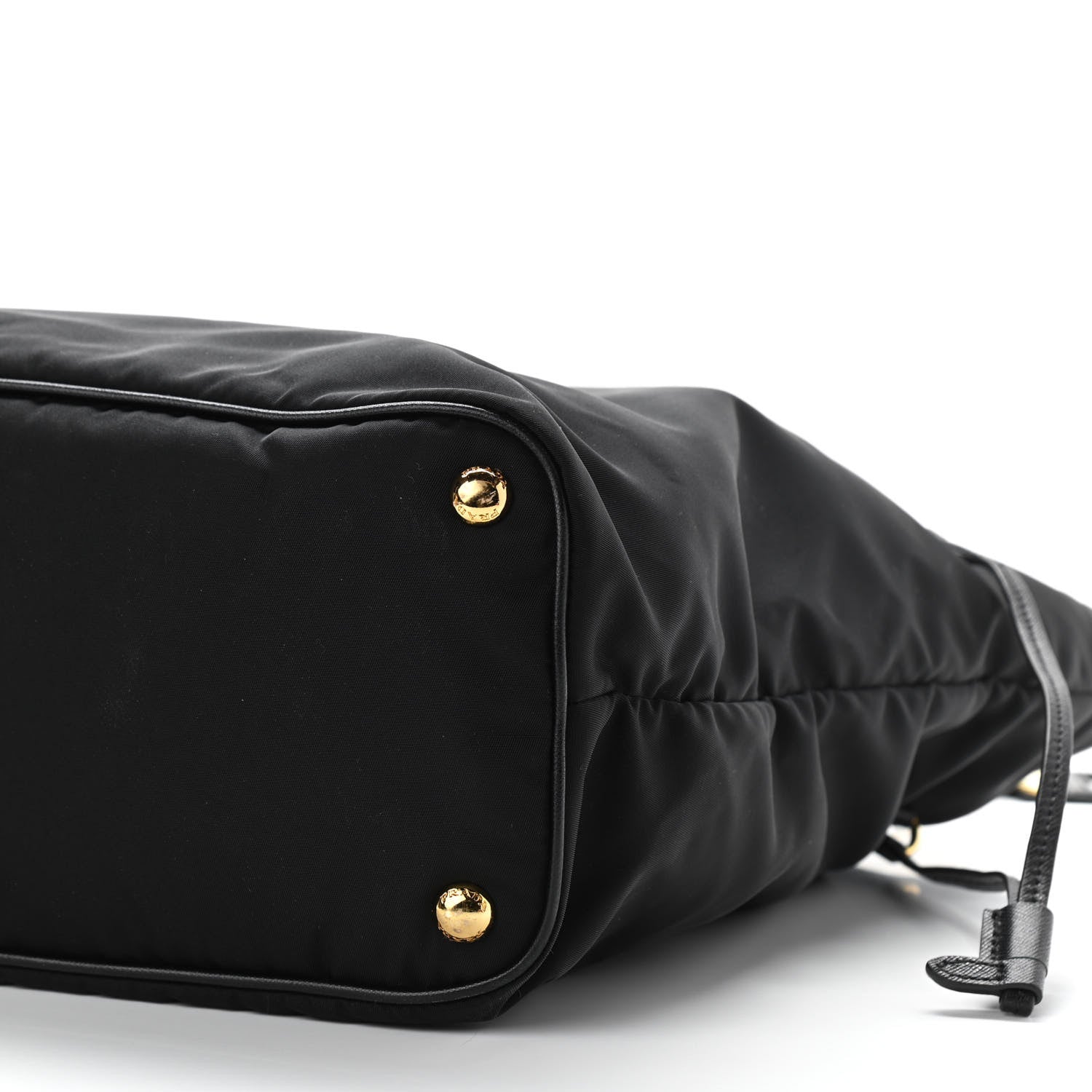 Prada Tessuto Nylon Saffiano Tote Black 8 of 8