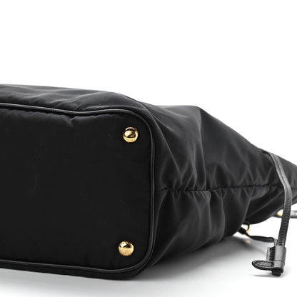 Prada Tessuto Nylon Saffiano Tote Black 8 of 8