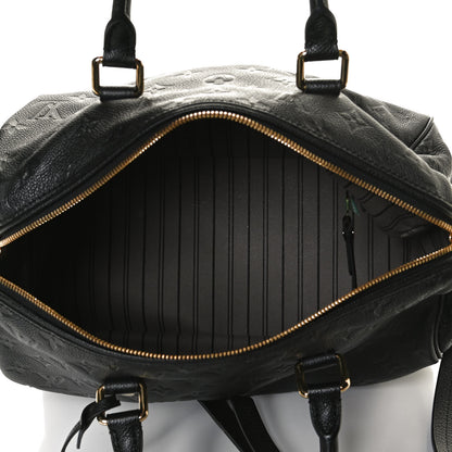 Louis Vuitton Empreinte Speedy Bandouliere 30 Black 5 of 15