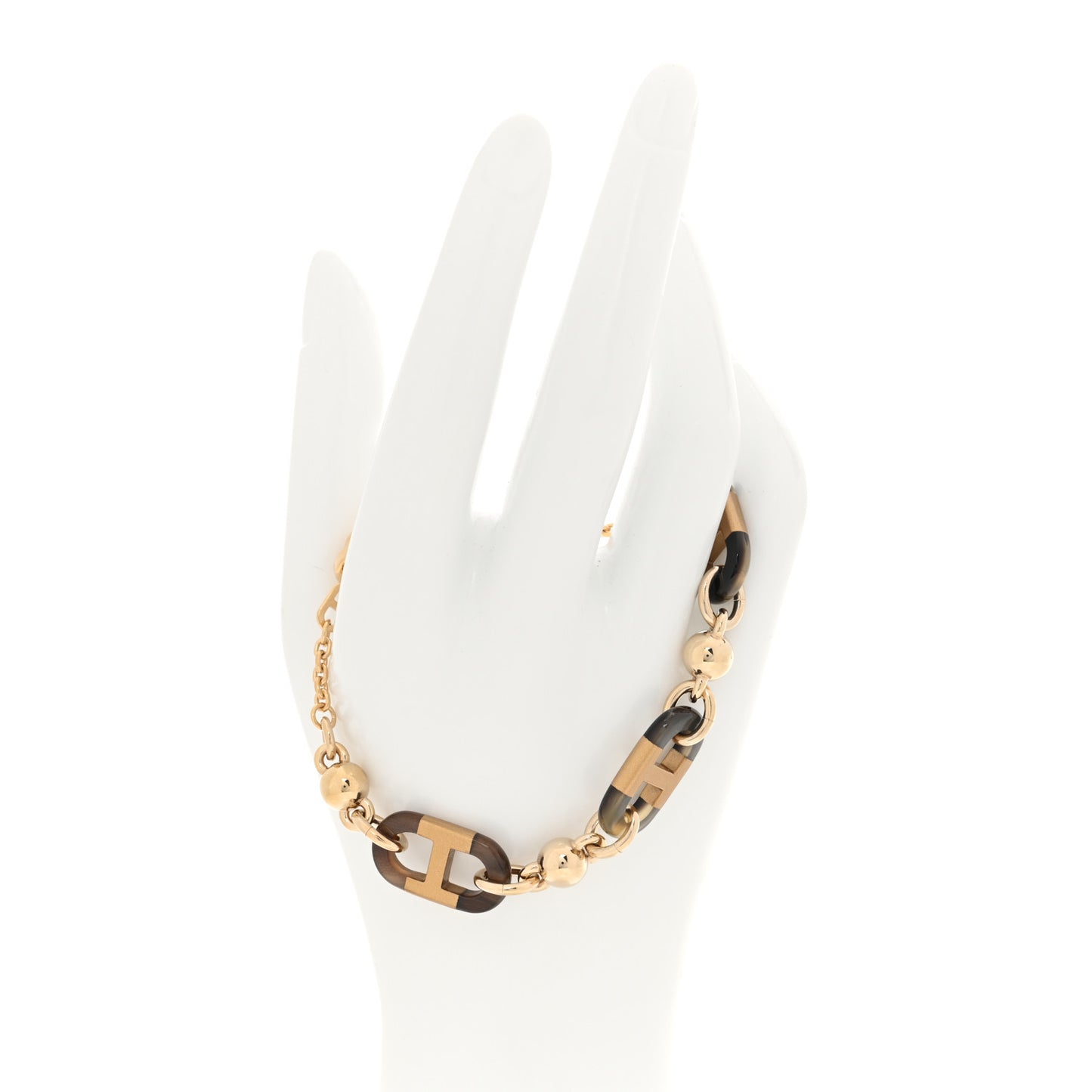 Lacquered Permabrass Sur Mer Bracelet Gold