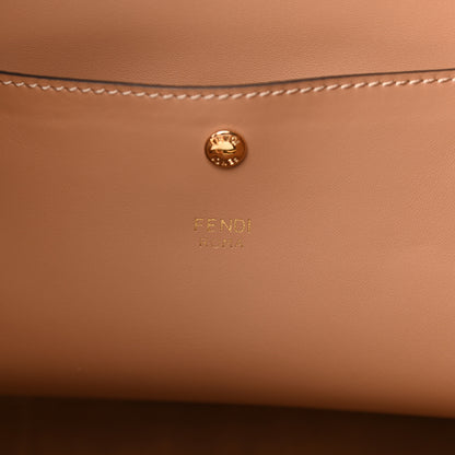 Fendi Vitello King Medium Fendi Way Tote Miele Scuro 6 of 9