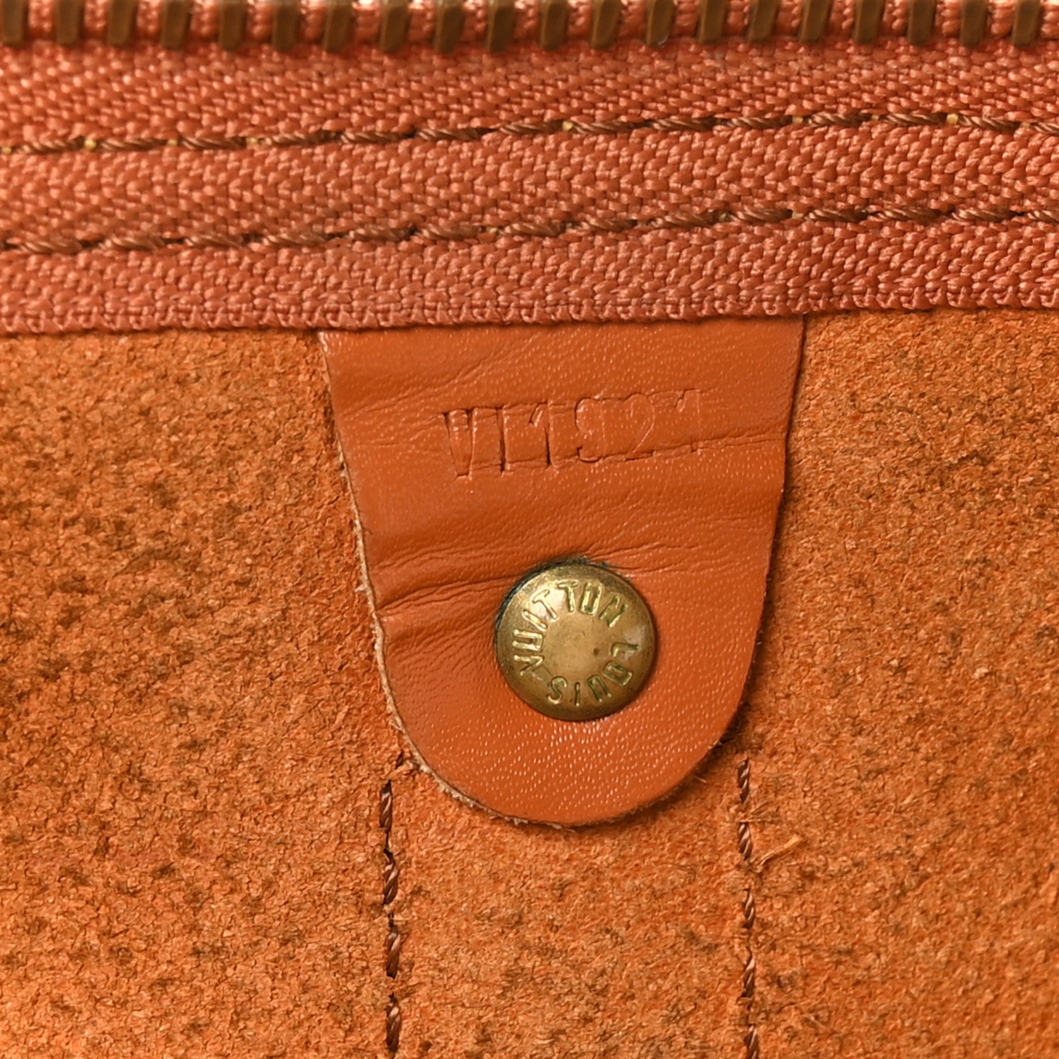 Louis Vuitton Epi Keepall 45 Cipango 5 of 12