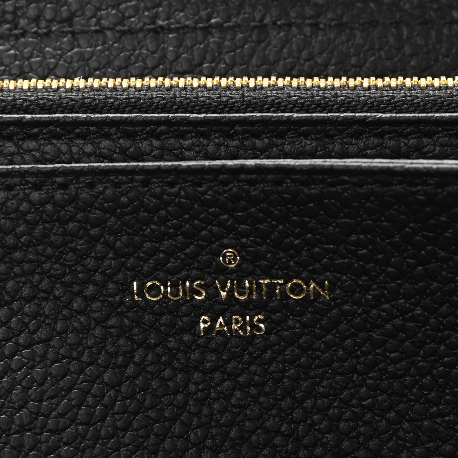 Louis Vuitton Empreinte Zippy Wallet Black 6 of 8