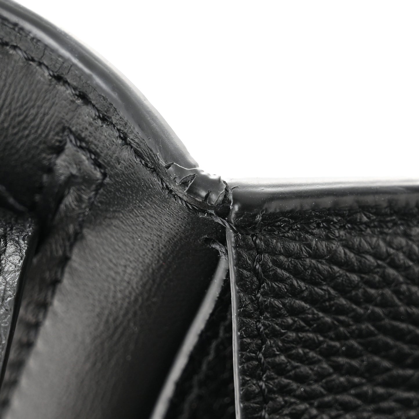 Calfskin T Clasp Tara Wallet On Strap Black