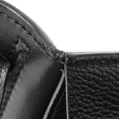 Tom Ford Calfskin T Clasp Tara Wallet On Strap Black 14 of 16