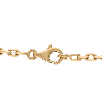 Van Cleef & Arpels 18K Yellow Gold Black Onyx 10 Motifs Vintage Alhambra Necklace 4 of 5