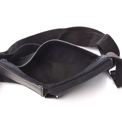 Gucci GG Monogram Double Pocket Belt Bag Black 5 of 6