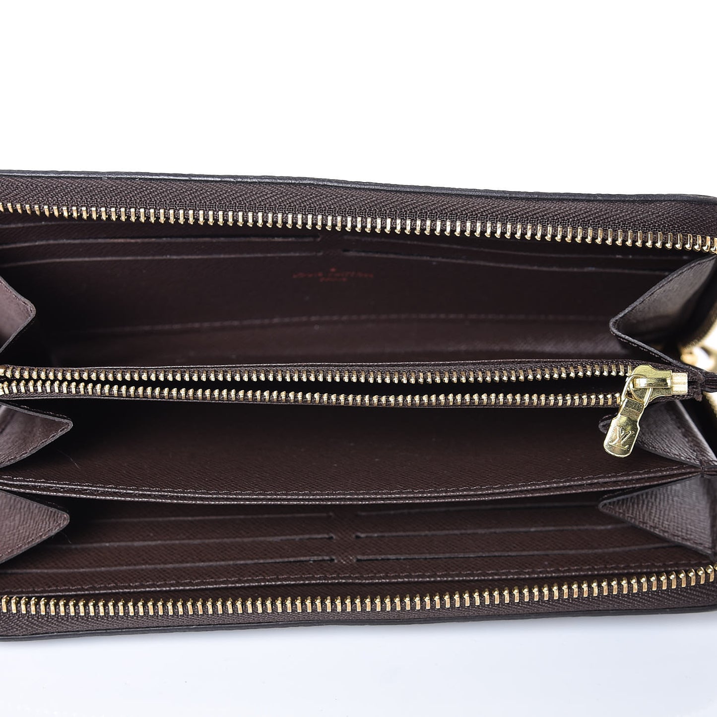 Damier Ebene Zippy Wallet
