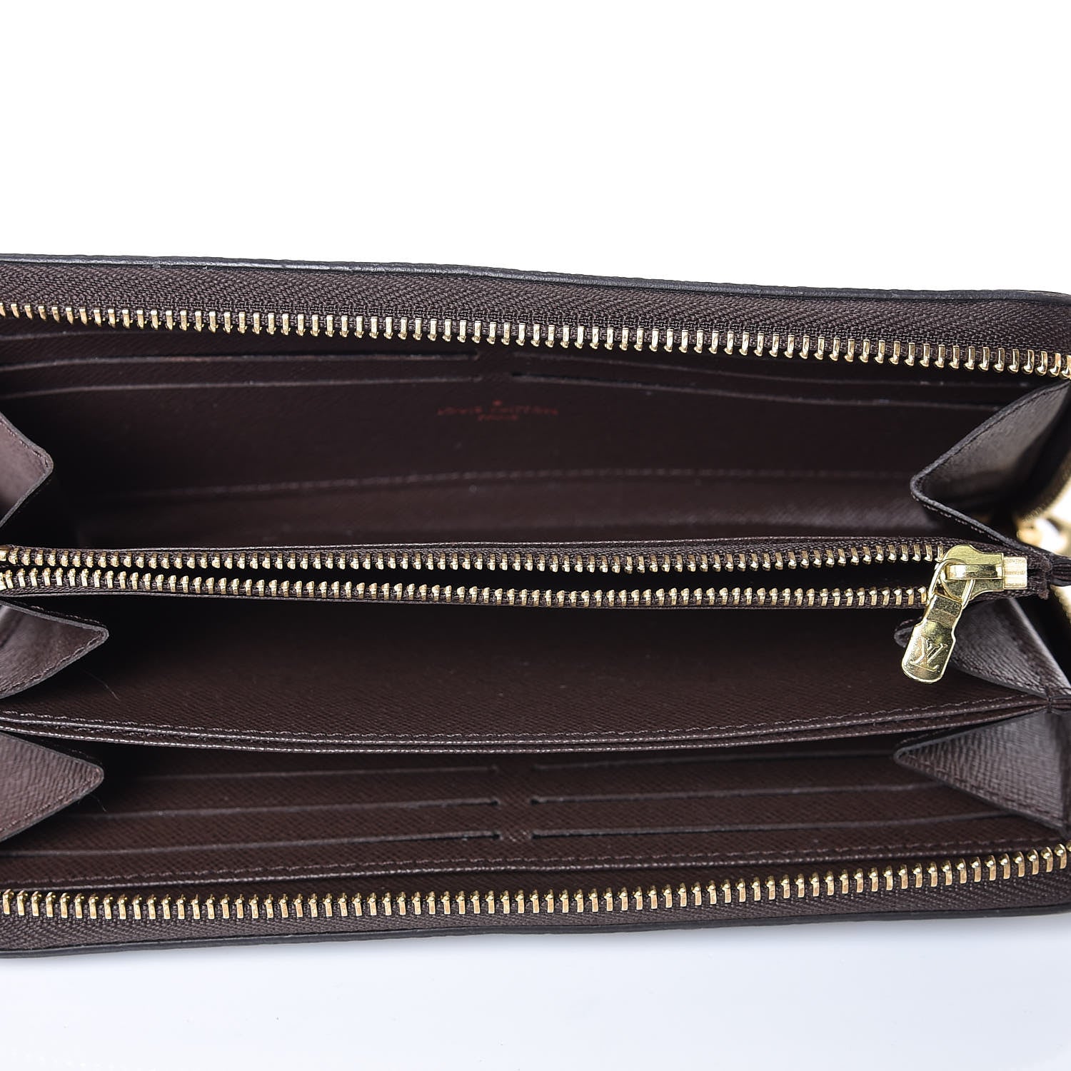 Louis Vuitton Damier Ebene Zippy Wallet 5 of 7