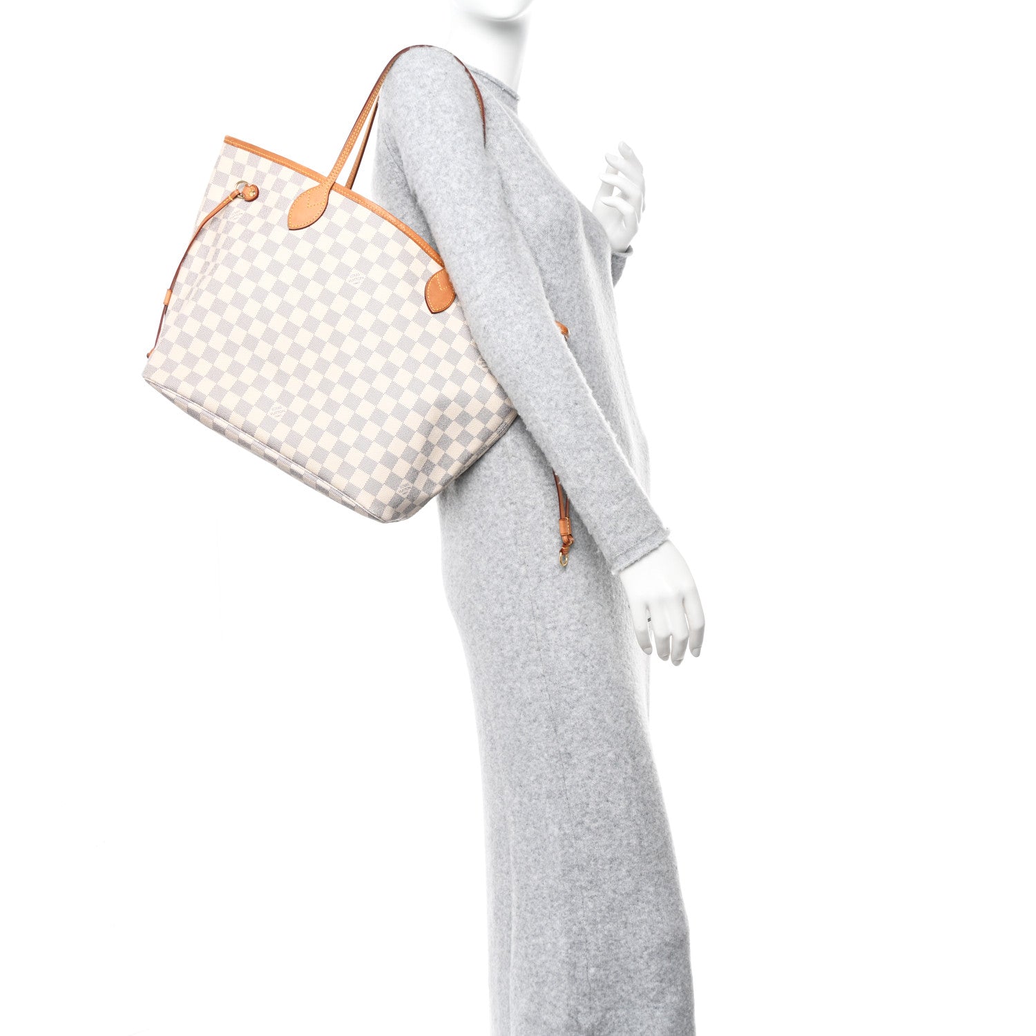 Louis Vuitton Damier Azur Neo Neverfull MM 2 of 12
