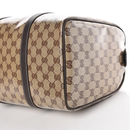 Gucci Crystal Monogram Medium Joy Boston Dark Brown 10 of 10