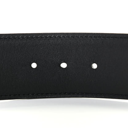 Hermes Swift Epsom 42mm Constance H Belt 85 Black Etain 4 of 5