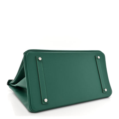 Hermes Epsom Birkin 35 Malachite 4 of 11