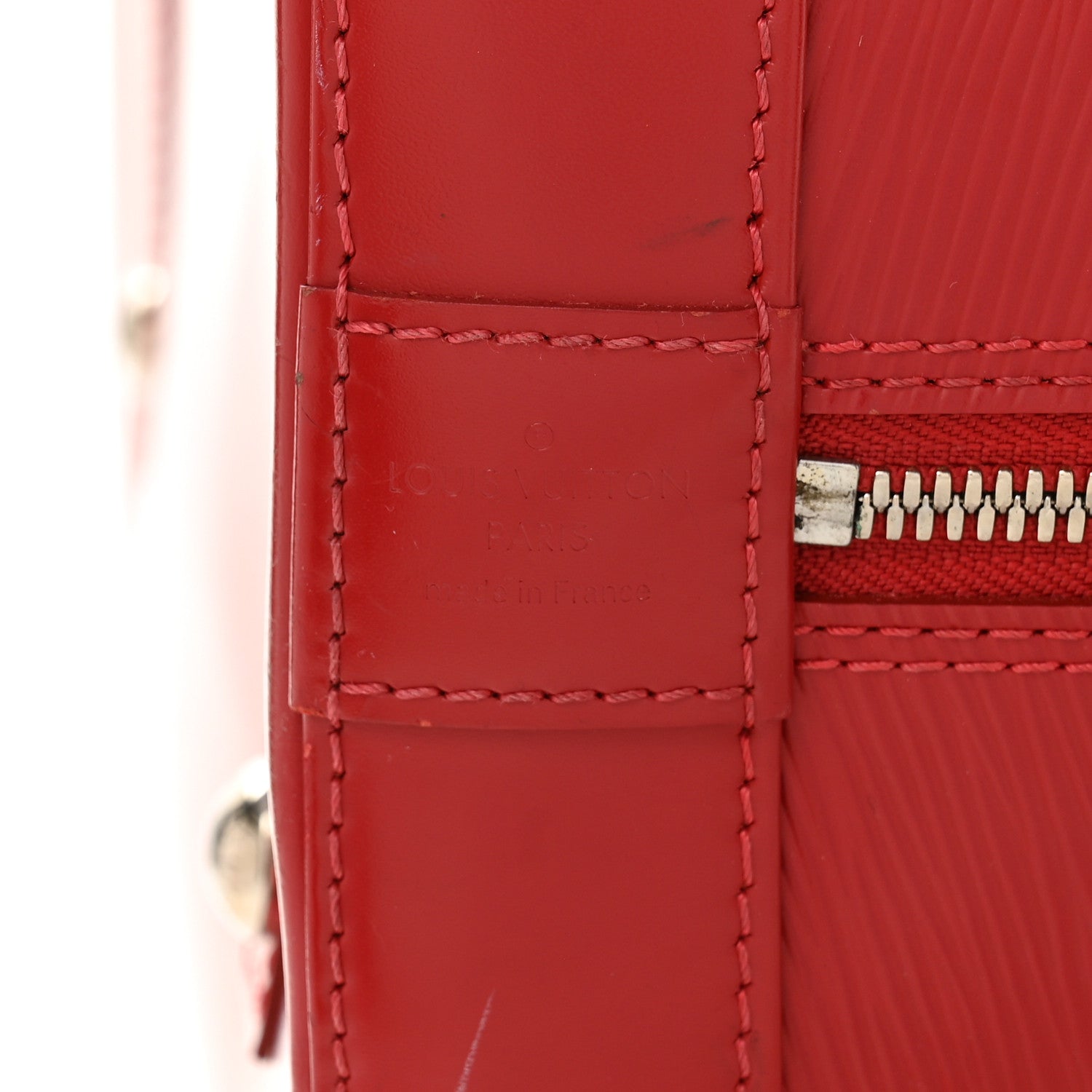 Louis Vuitton Epi Alma GM Carmine 6 of 12