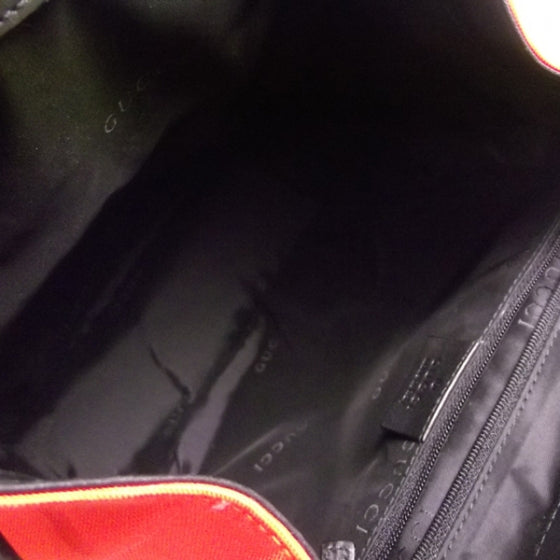 Canvas Leather Flap Backpack