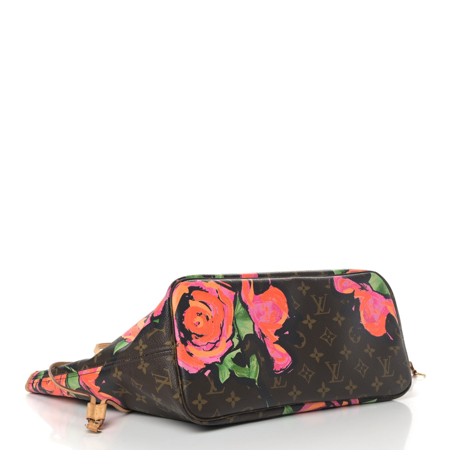 Louis Vuitton Monogram Roses Neverfull MM 4 of 6