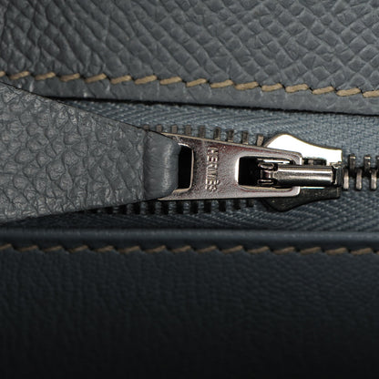 Hermes Epsom Kelly Sellier 35 Bleu Lin 22 of 26