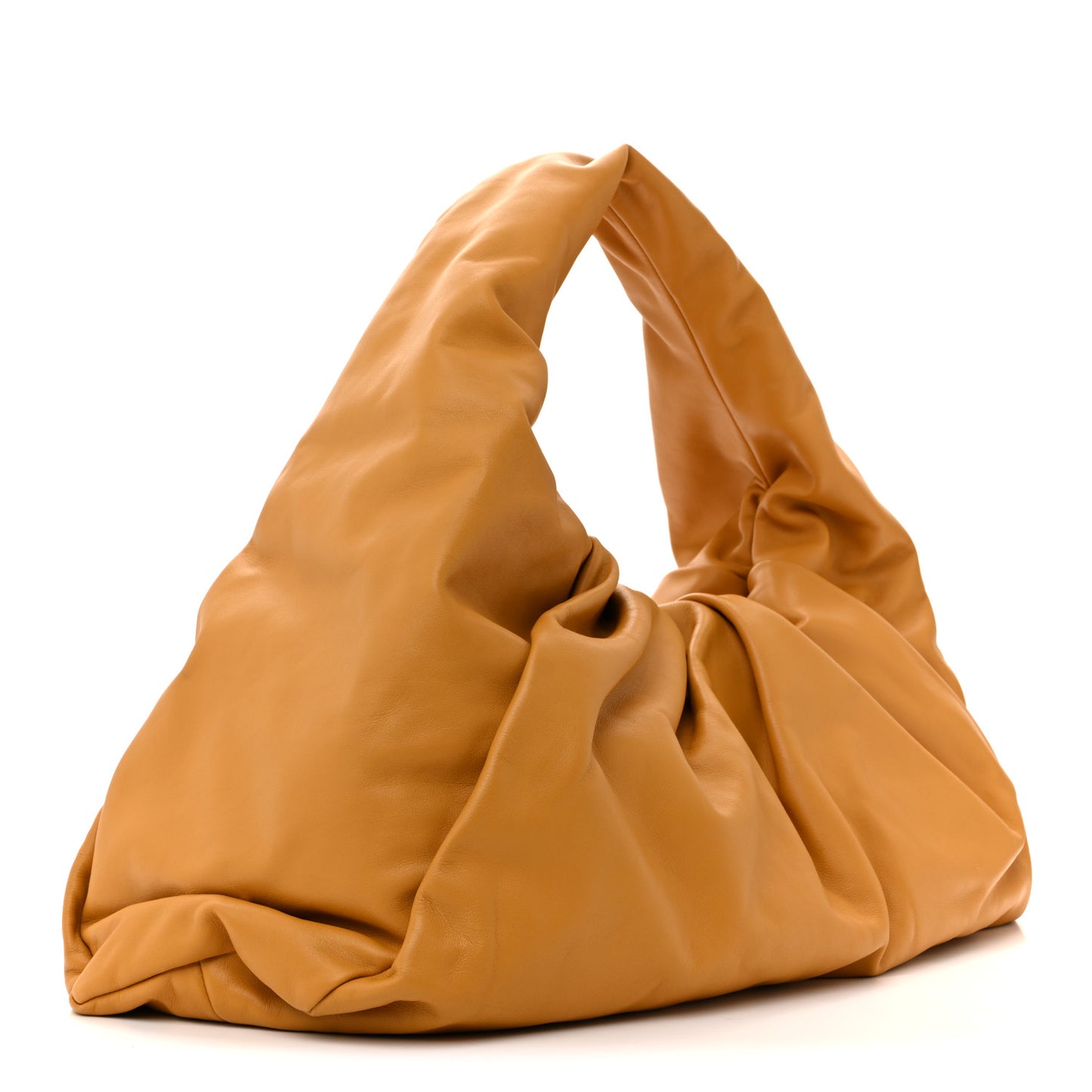 Smooth Butter Calfskin Large The Shoulder Pouch Butterscotch