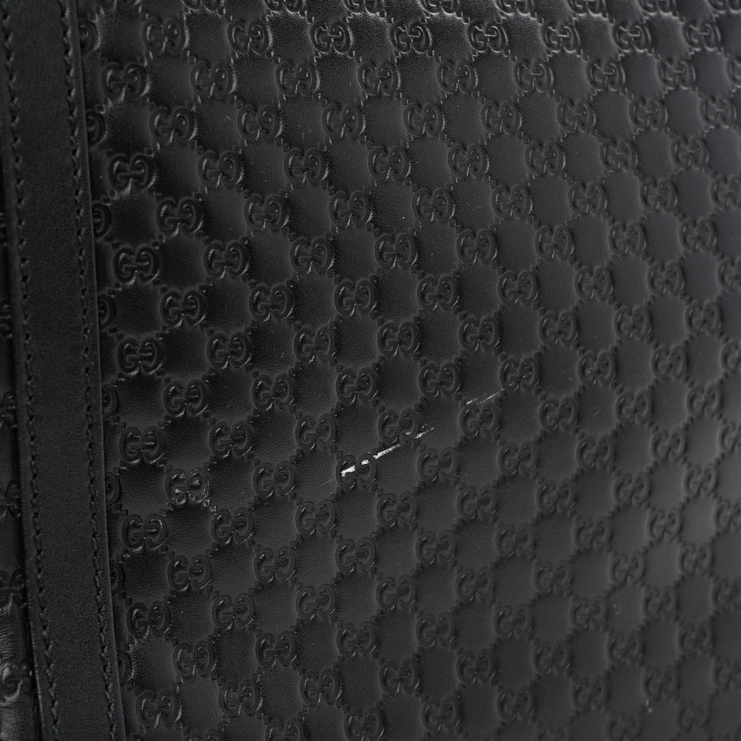 Microguccissima Medium Joy Tote Black