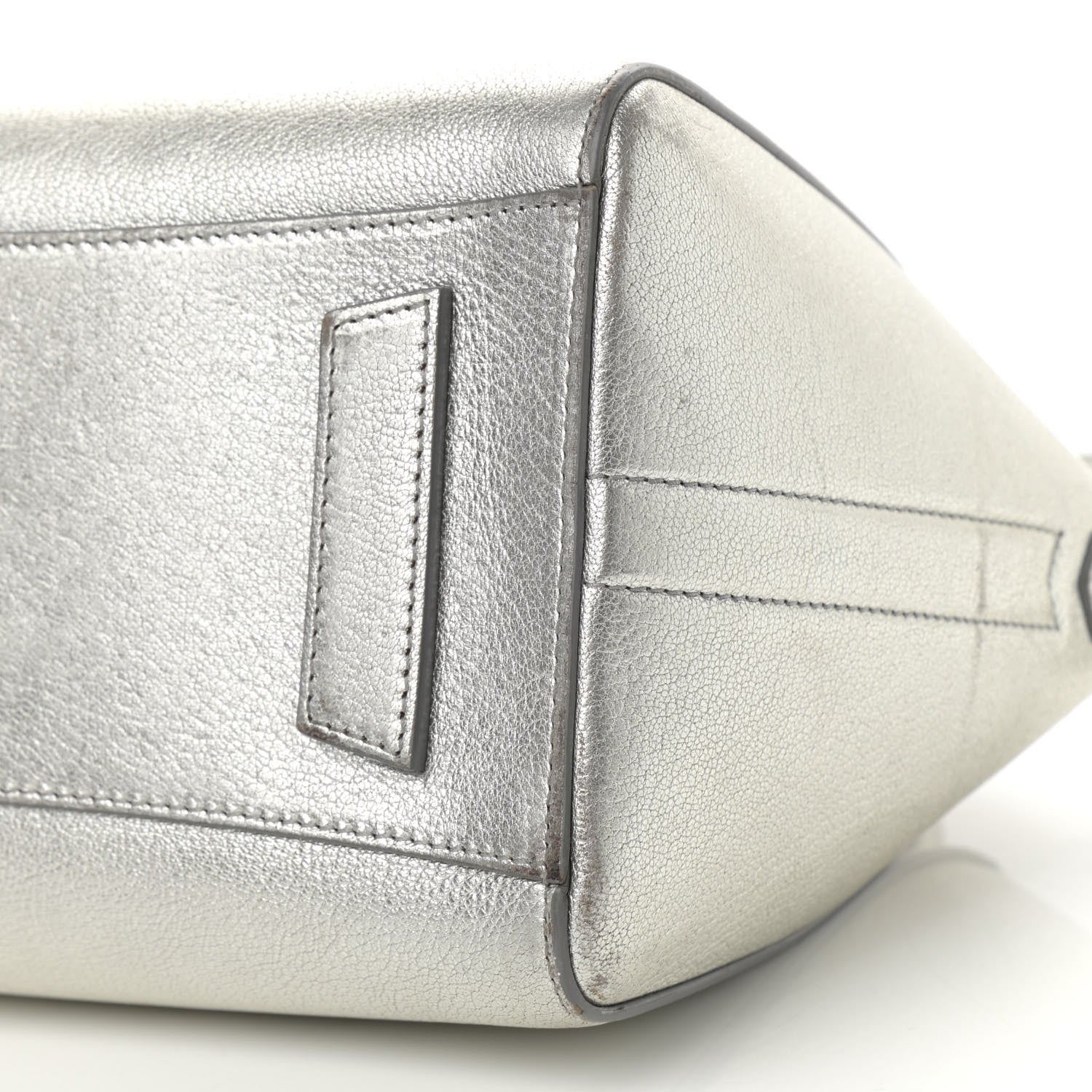 Givenchy Metallic Sugar Goatskin Small Antigona Silver 11 of 25