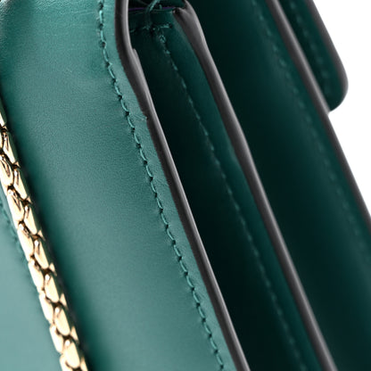 Bulgari Calfskin Serpenti Forever Shoulder Bag Emerald Green 10 of 12