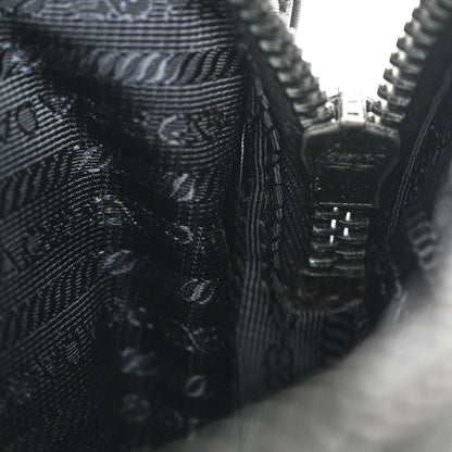 Prada Tessuto Nylon Saffiano Front Pocket Zip Messenger Black 19 of 19