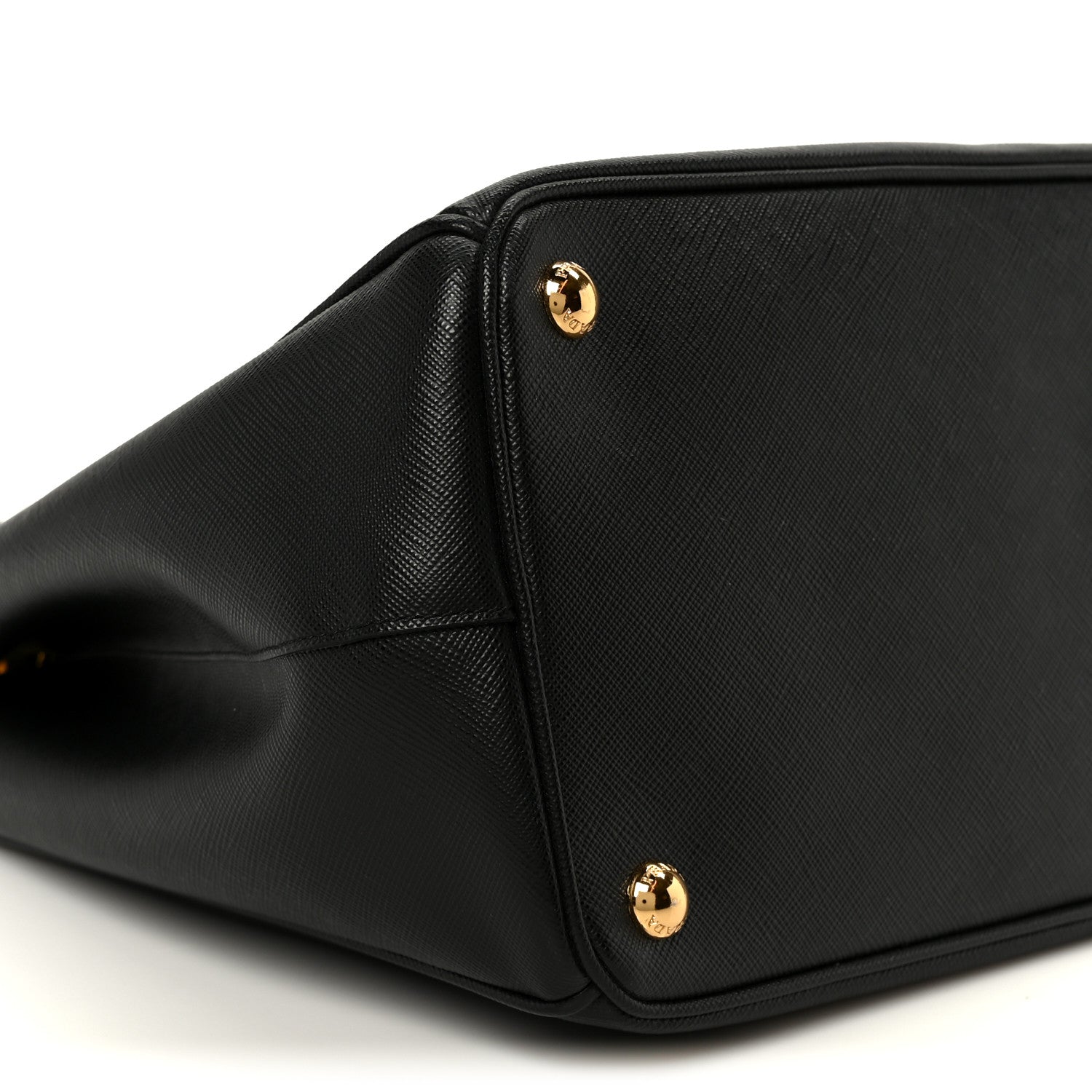 Prada Saffiano Lux Large Galleria Double Zip Tote Black 10 of 12