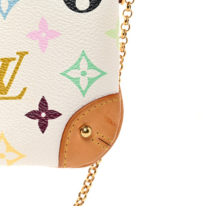 Louis Vuitton Monogram Multicolor Pochette Milla MM White 8 of 10