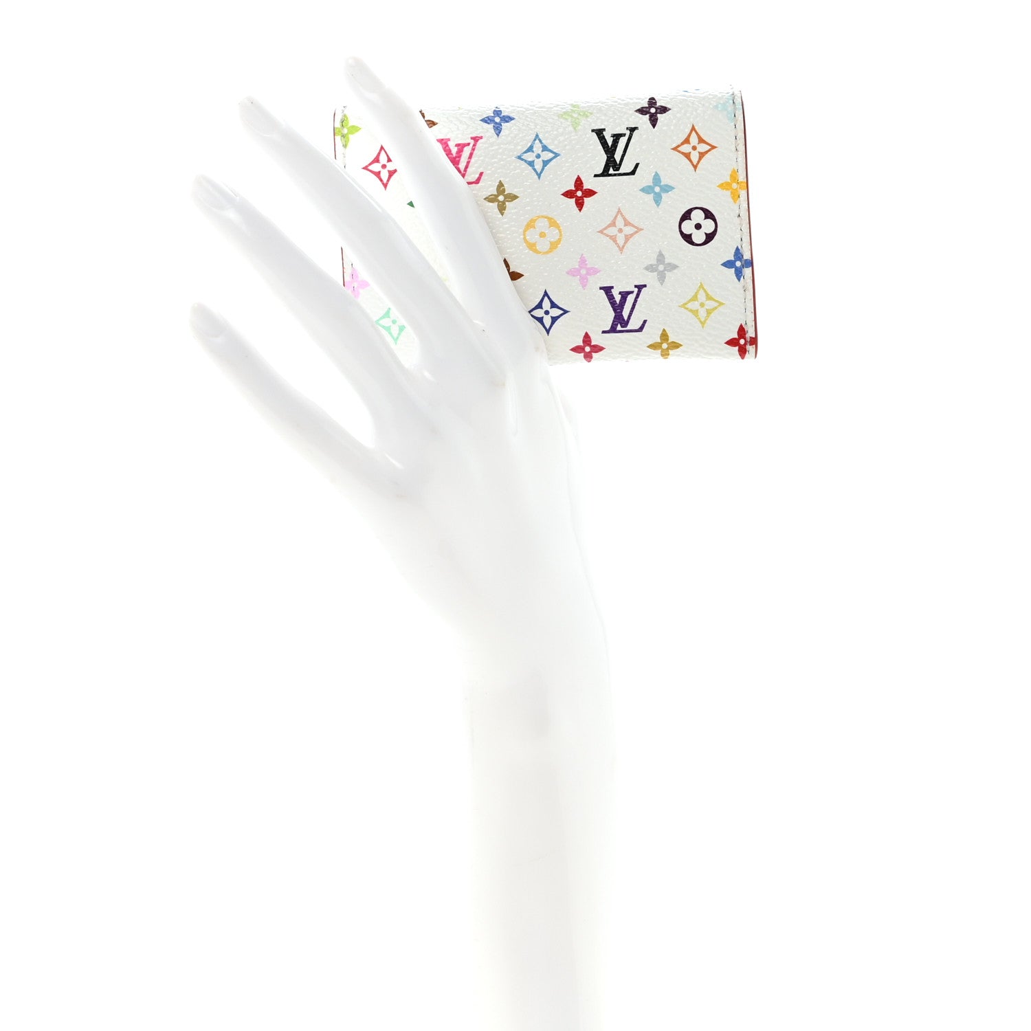Louis Vuitton LV X TM Monogram Multicolor Slim Card Holder White 2 of 6