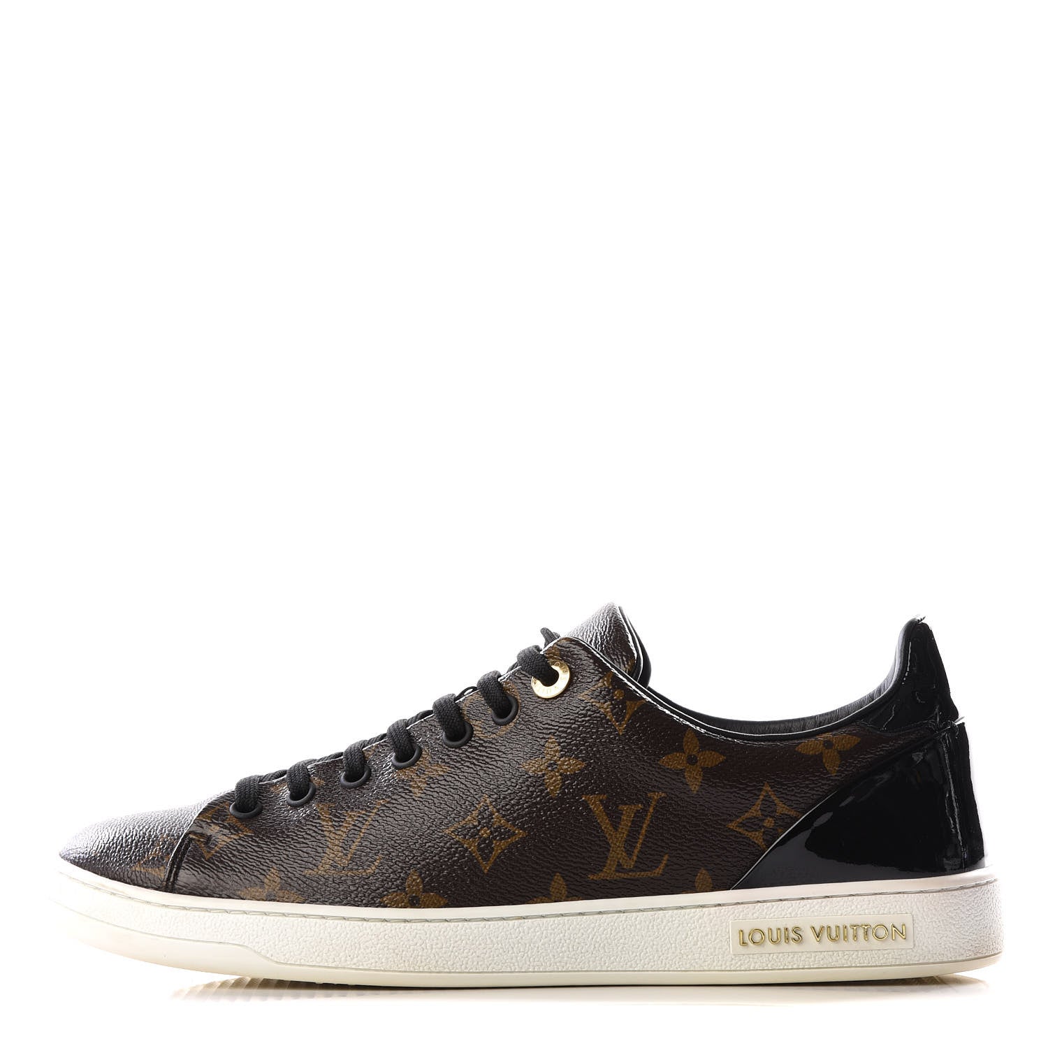 Louis Vuitton Patent Monogram Frontrow Sneakers 41 1 of 8