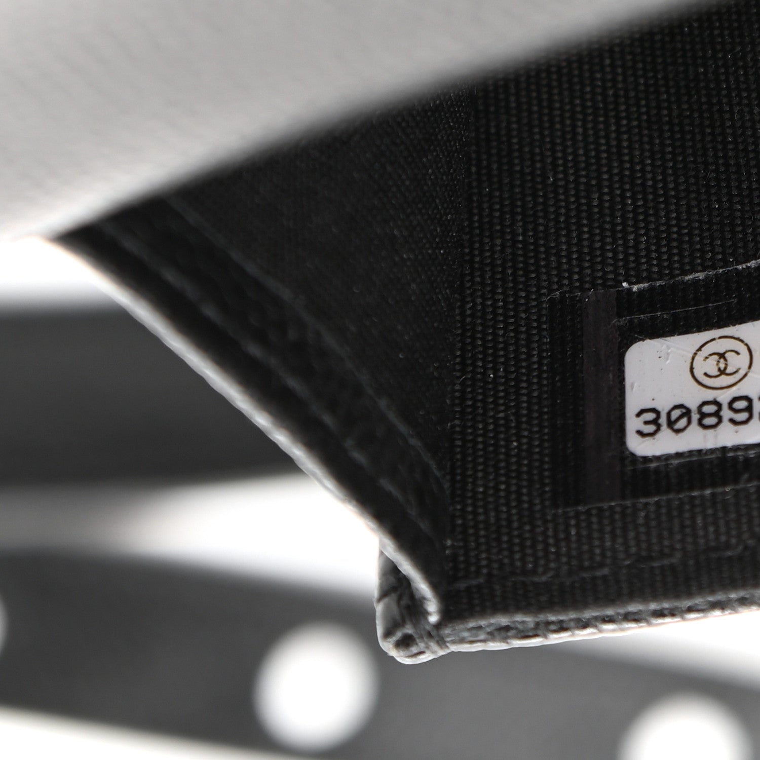 Chanel Caviar Quilted Incognito Belt Flap Card Holder Black 8 of 12